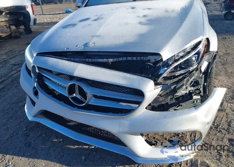 2016 Mercedes-Benz C 300 Sport 4Matic из США, поврежденный, VIN 55SWF4KBXGU141893